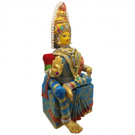 Varalakshmidevi Idol Set (Blue Colour)